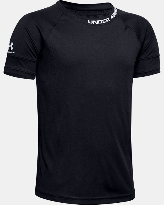 Boys' UA Challenger III Training Shirt, Black, pdpMainDesktop image number 0